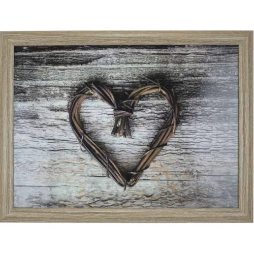 Knie dienblad met kussen eronder Hart Twilg